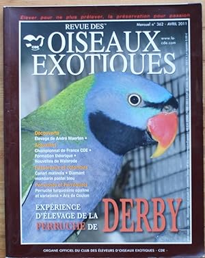 Revue des oiseaux exotiques - Numéro 362 de avril 2011