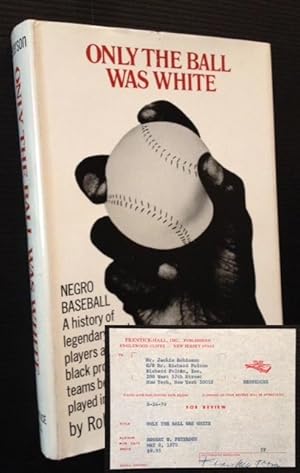 Only the Ball Was White (Jackie Robinson's Copy)