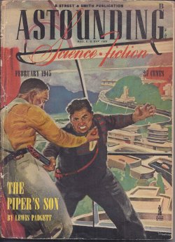 Seller image for ASTOUNDING Science Fiction: February, Feb. 1945 for sale by Books from the Crypt