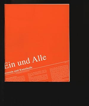Seller image for Ein und Alle. Kunstverein + Kunsthalle : das Fridericianum Magazin. Juni - November 2006 for sale by Antiquariat Bookfarm