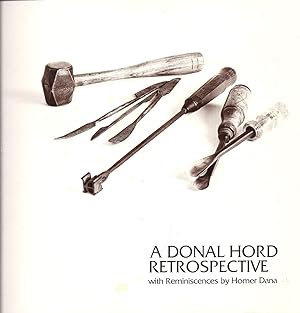 Imagen del vendedor de A Donal Hord Retrospective allely a la venta por Charles Lewis Best Booksellers