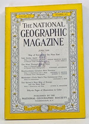 Imagen del vendedor de The National Geographic Magazine, Volume 95, Number 6 (June 1949) a la venta por Cat's Cradle Books