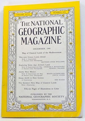 Imagen del vendedor de The National Geographic Magazine, Volume 96, Number 6 (December 1949) a la venta por Cat's Cradle Books