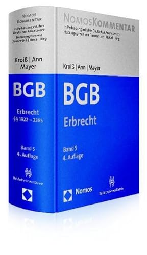 Seller image for Brgerliches Gesetzbuch: Erbrecht: Band 5 :  1922-2385 for sale by AHA-BUCH