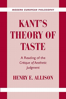 Imagen del vendedor de Kant's Theory of Taste: A Reading of the Critique of Aesthetic Judgment (Paperback or Softback) a la venta por BargainBookStores