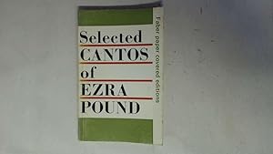 Immagine del venditore per Selected Cantos of Ezra Pound. venduto da Goldstone Rare Books