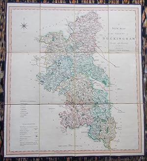 A New Map of the County of Buckingham,divided into hundreds