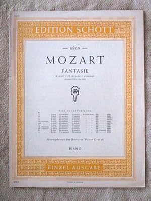 Fantasie d-moll. Piano (Edition Schott 0969). Neuausgabe nach dem Urtext von Walter Georgii.