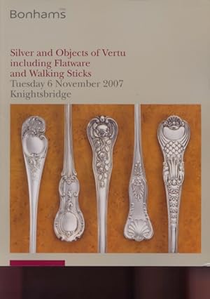 Bonhams 2007 Silver, Objects of Vertu, Walking Sticks
