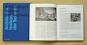 Bild des Verkufers fr Architektenlexikon der Schweiz. 19./20. Jahrhundert. zum Verkauf von antiquariat peter petrej - Bibliopolium AG