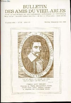 Image du vendeur pour BULLETIN DES AMIS DU VIEIL ARLES - N37 - Juin 1980/ LA grande voucherie / Arles et Agrippa d'Aubign / Visites commentes le Vieux Tarascon / LE costume de Gardian / Arles au dbut du 6e s / Les grandes pages de l'histoire mis en vente par Le-Livre