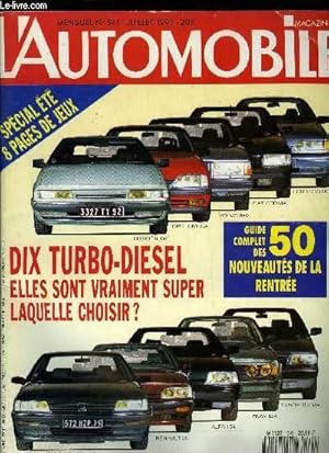 Bild des Verkufers fr L'AUTOMOBILE MAGAZINE N 541 - La rglementation europenne de 1993, Renault et la scurit, Le guide complet des 50 modles indits de la rentre, Essais : Renault 19 Cabriolet / Ford Escort Cabriolet, Porsche Carrera RS, Nissan Sunny GTIR, 10 berlines zum Verkauf von Le-Livre