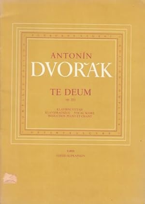 Te Deum, Op.103 - Vocal Score