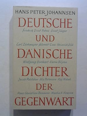 Imagen del vendedor de Deutsche und dnische Dichter der Gegenwart. a la venta por Buecherhof