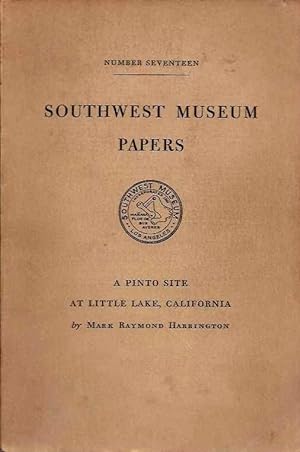 Seller image for A PINTO SITE AT LITTLE LAKE, CALIFORNIA for sale by By The Way Books