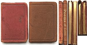 Tennyson Treasury & Poems of Love, Full Leather Miniatures