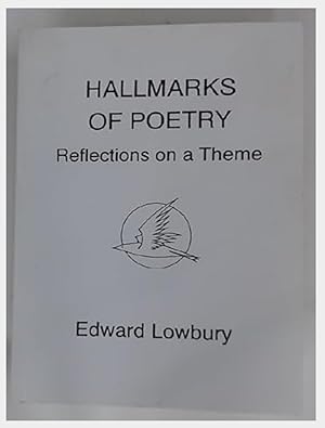 Immagine del venditore per Hallmarks of Poetry: Reflection on a Theme (Salzburg Studies in English Literature) venduto da Shore Books