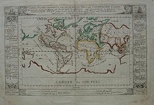 Seller image for Carta Hydrographica oder Allgemeine Welt. for sale by Angelika C. J. Friebe Ltd. - MapWoman