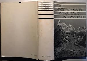 Bild des Verkufers fr Die Kunstdenkmler des Kantons Unterwalden. Unvernderter Nachdruck 1971. zum Verkauf von Antiquariat A. Wempe