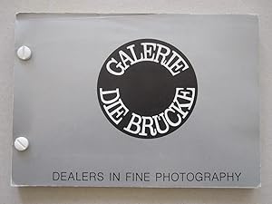 Imagen del vendedor de Galerie Die Brcke (Dealers in Fine Photography) a la venta por Antiquariaat Paul Nederpel