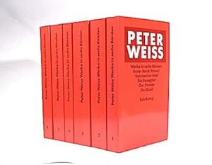 Werke in sechs Bänden / Peter Weiss. Herausgegeben vom Suhrkamp Verlag in Zusammenarbeit mit Guni...