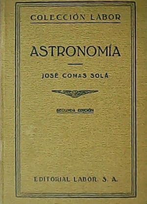 Imagen del vendedor de Astronoma. a la venta por Librera y Editorial Renacimiento, S.A.