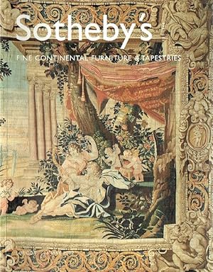 Sothebys May 2002 Fine Continental Furniture and Tapestries