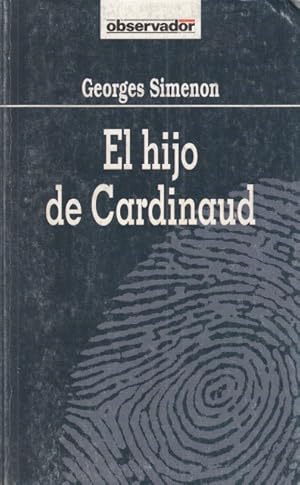 Imagen del vendedor de EL HIJO DE CARDINAUD a la venta por Librera Vobiscum