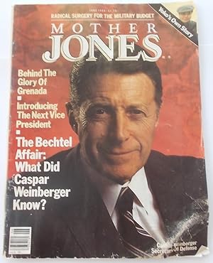 Seller image for Mother Jones Magazine (June 1984) Cover Story: The Bechtel Affair - What Did Caspar Weinberger Know? for sale by Bloomsbury Books