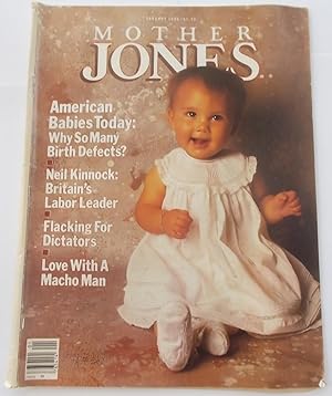 Seller image for Mother Jones Magazine (January 1985) Cover Story: American Babies Today - Why So Many Birth Defects? for sale by Bloomsbury Books