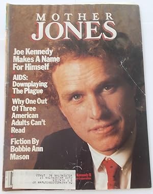 Seller image for Mother Jones Magazine (April 1985) Cover Story: Joe Kennedy for sale by Bloomsbury Books