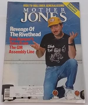 Seller image for Mother Jones Magazine (September 1986) Cover Story: Revenge of the Rivethead - Ben Hamper's Tales From the GM Assembly Line for sale by Bloomsbury Books