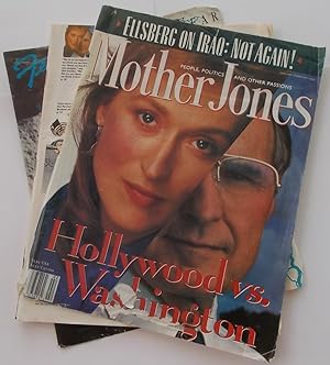 Seller image for Mother Jones Magazine (January-February 1991) Cover Story: Hollywood vs. Washington for sale by Bloomsbury Books