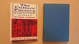 Immagine del venditore per The Culture Factory: Boston Public Schools, 1789-1860 venduto da Jennifer Duncan