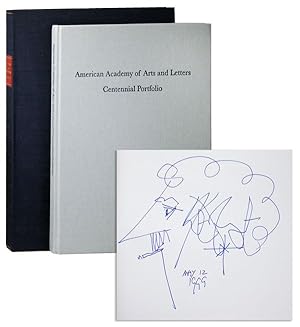 Imagen del vendedor de Centennial Portfolio: Fifty Original Prints by Members of the American Academy of Arts and Letters in Celebration of its Centennial [Limited Edition, Signed with Large Self-Portrait by Kurt Vonnegut] a la venta por Lorne Bair Rare Books, ABAA