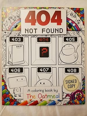 Seller image for 404 Not Found - A coloring book for sale by Tangible Tales