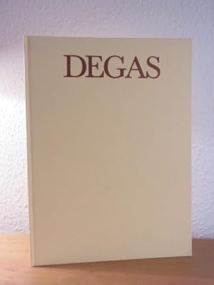 Bild des Verkufers fr Degas. Mit 48 Bildtafeln zum Verkauf von Antiquariat Weber