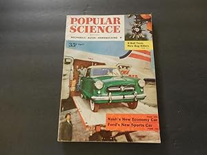 Popular Science Apr 1954 Nash Economy Car; Ford Sports Car