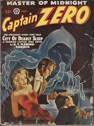 CAPTAIN ZERO Master of Midnight: November, Nov. 1949 ("City of Deadly Sleep")