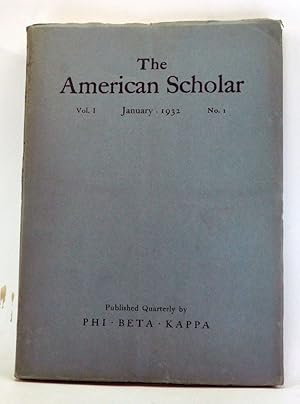 Imagen del vendedor de The American Scholar, Volume 1, Number 1 (January 1932) a la venta por Cat's Cradle Books