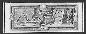 Seller image for Ars. Pondus Kind child Junge boy etching Kupferstich for sale by Antiquariat Steffen Völkel GmbH