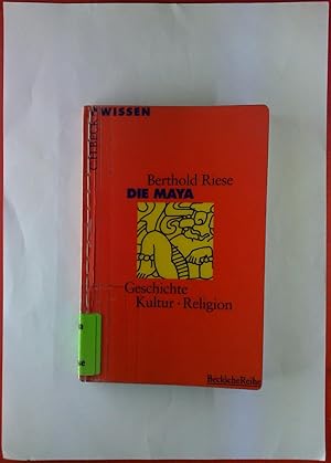 Bild des Verkufers fr Die Maya. Geschichte - Kultur - Religion. zum Verkauf von biblion2