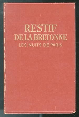 Seller image for Le nuits de Paris. for sale by Libreria Oreste Gozzini snc