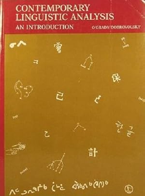 Seller image for Contemporary Linguistic Analysis: An Introduction for sale by Marlowes Books and Music