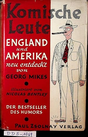 Seller image for Komische Leute. England und Amerika neuentdeckt. for sale by ANTIQUARIAT.WIEN Fine Books & Prints