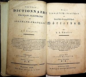 Imagen del vendedor de Neues franzsisch-deutsches und deutsch-franzsisches Wrterbuch. 2. Theil [Teil] Deutsch-Franzsisch ; Dritte Abtheilung [Abteilung] , S - Z a la venta por ANTIQUARIAT.WIEN Fine Books & Prints