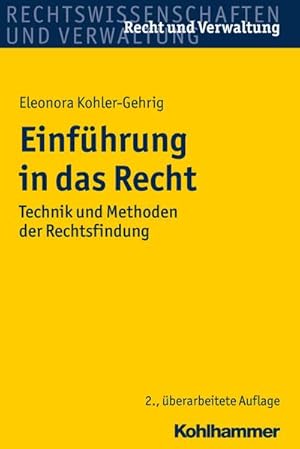 Seller image for Einfhrung in das Recht for sale by BuchWeltWeit Ludwig Meier e.K.