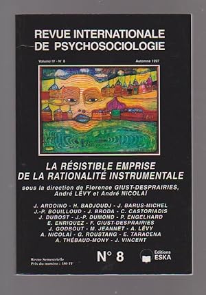 Seller image for Revue internationale de psychosociologie, Volume IV, n 8, automne 1997: La rsistible emprise for sale by L'Odeur du Book