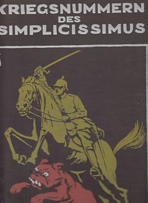 Simplicissimus. Kriegsnummern des Simplicissimus. Dritter Kriegsband (Oktober 1915 bis März 1916)...