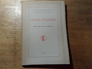 Seller image for Cuentos extremenos - Biblioteca de tradiciones populares for sale by Ratisbona Versandantiquariat